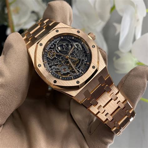 gold audemars piguet royal oak|piguet royal oak watch price.